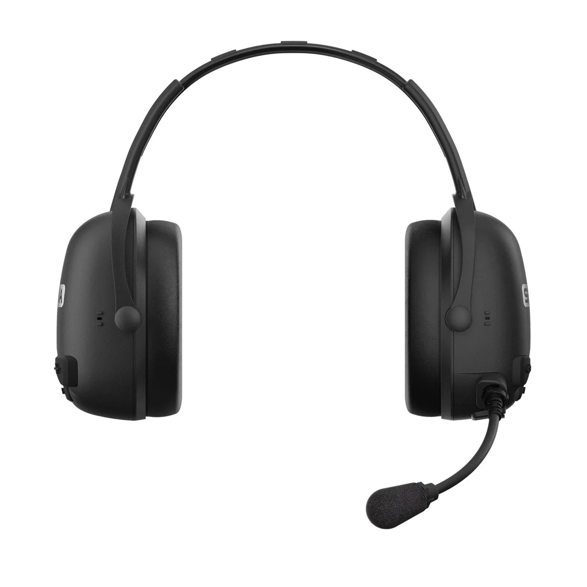 Sena CAST earmuff headset with boom microphone – front view - imagen 2