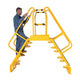 Vestil Manufacturing Corp Escaleras cruzadas de escalones alternos