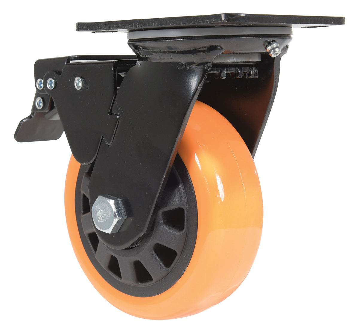 Ruedas Poly On Poly de Vestil Manufacturing Corp (naranja)– – Ahora disponibles en MTN Shop US. - imagen 3