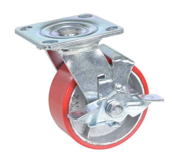 Vestil Manufacturing Corp Polyurethane Casters (Red Tread)– – Now available at MTN Shop US.