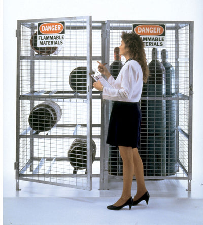 Gabinetes de almacenamiento de cilindros galvanizados de Vestil Manufacturing Corp– – Ahora disponibles en MTN Shop US.