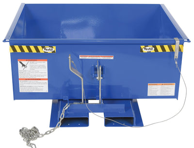 Tolvas autodescargables estilo D de perfil bajo de Vestil Manufacturing Corp– – Ahora disponibles en MTN Shop US.