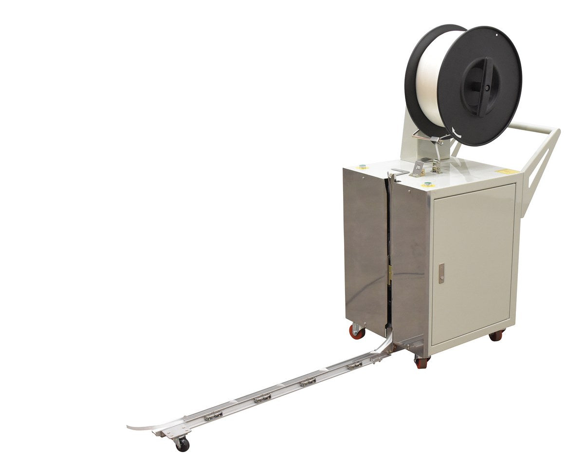 Máquina flejadora semiautomática con sonda de paletas de Vestil Manufacturing Corp– – Ahora disponible en MTN Shop US. - imagen 2