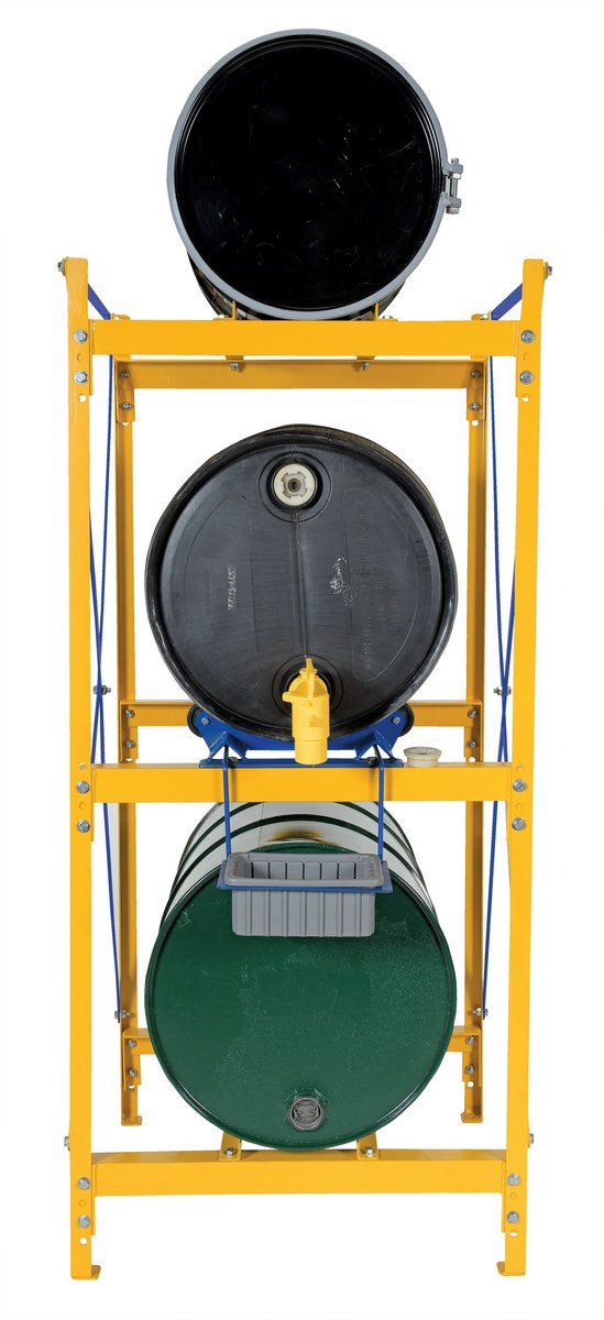 Bastidores horizontales para almacenamiento de tambores de Vestil Manufacturing Corp– – Ahora disponibles en MTN Shop US. - imagen 2