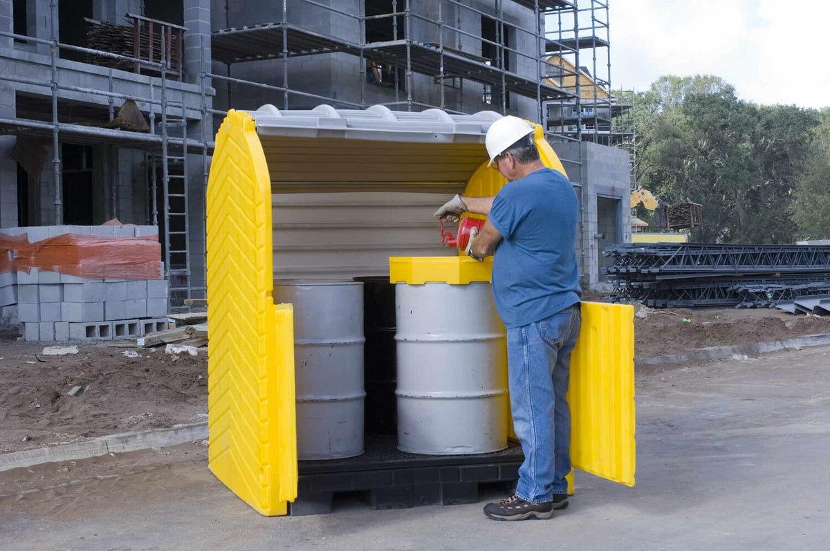 Contenedores de tapa dura para almacenamiento de tambores de Vestil Manufacturing Corp– – Ahora disponibles en MTN Shop US. - imagen 6