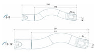 Kong Moorena anchor connector available in two sizes: KN 25 for 6-8 mm chain and KN 50 for 10-12 mm chain - imagen 6