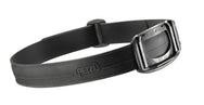 Soporte de faro de goma negro para cascos Petzl