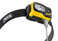 Linterna frontal Petzl recargable Swift ® RL, iluminación reactiva, 1100 lúmenes, E810AB00: linterna frontal compacta, potente, liviana y recargable con tecnología de iluminación reactiva®. 1100 lúmenes. Para el taller, pequeños trabajos de mantenimiento o conciertos. – Ahora disponible en MTN Shop US. - imagen 4