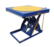 Carrusel incorporado manual de Vestil Manufacturing Corp para mesas de tijera– – Ahora disponible en MTN Shop US.