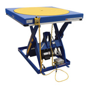 Carrusel incorporado manual de Vestil Manufacturing Corp para mesas de tijera– – Ahora disponible en MTN Shop US. - imagen 2
