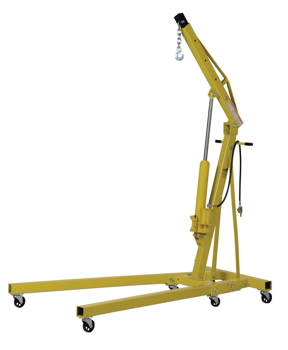 Grúa de taller hidráulica con bomba neumática/manual de Vestil Manufacturing Corp– – Ahora disponible en MTN Shop US. - imagen 4