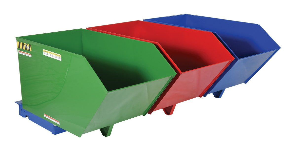 Tolva de reciclaje de triple contenedor Vestil Manufacturing Corp– – Ahora disponible en MTN Shop US. - imagen 5