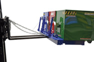 Tolva de reciclaje de triple contenedor Vestil Manufacturing Corp– – Ahora disponible en MTN Shop US. - imagen 3