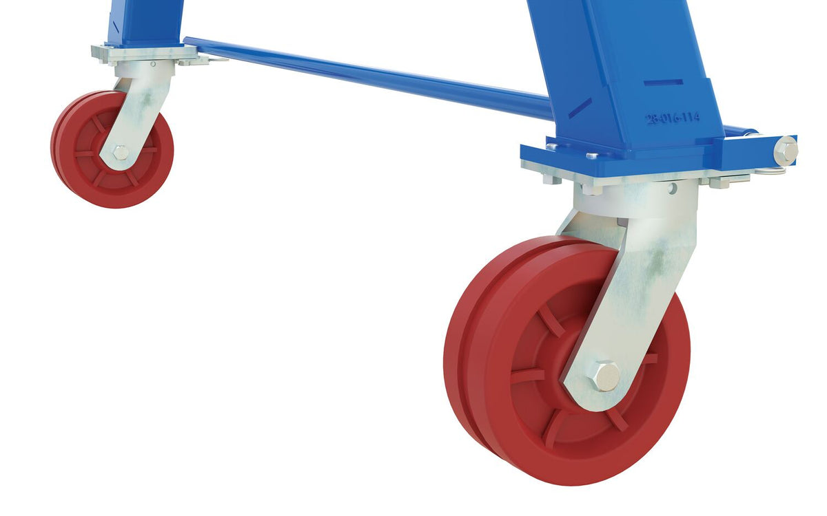Grúas pórtico de acero de altura fija Vestil Manufacturing Corp con ruedas con ranura en V - Desmontable– – Ahora disponibles en MTN Shop US. - imagen 2