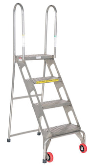 Escaleras plegables con ruedas de Vestil Manufacturing Corp– – Ahora disponibles en MTN Shop US. - imagen 4