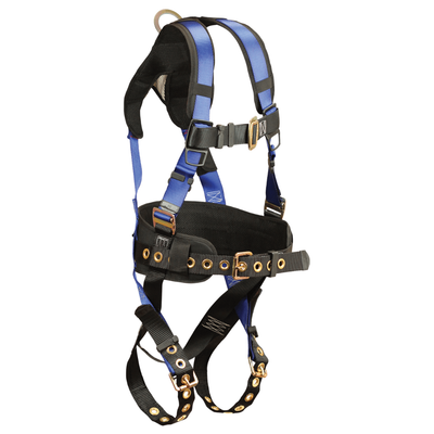 Blue Safety Harness with Belt