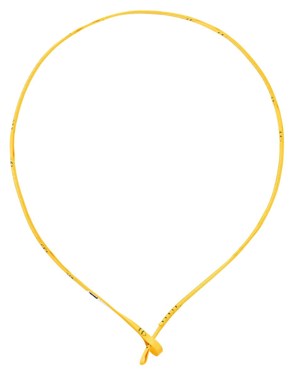 Yellow Petzl replacement strap for Naja 