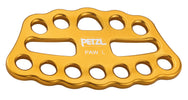 Placa Petzl Paw Rigging (táctica): disponible en tres tamaños. La placa de montaje PAW sirve para organizar la estación de trabajo y crear sistemas de anclajes múltiples. – Ahora disponible en MTN Shop US. - imagen 8