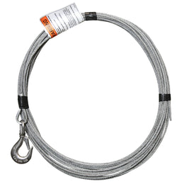 OZ Lifting Galvanized Wire Rope Assembly 3/16″