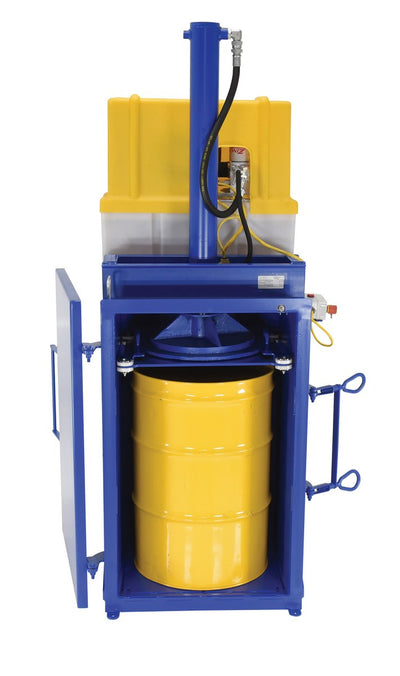 Trituradoras/Compactadoras de Tambor Hidráulico de Vestil Manufacturing Corp– – Ahora disponibles en MTN Shop US.
