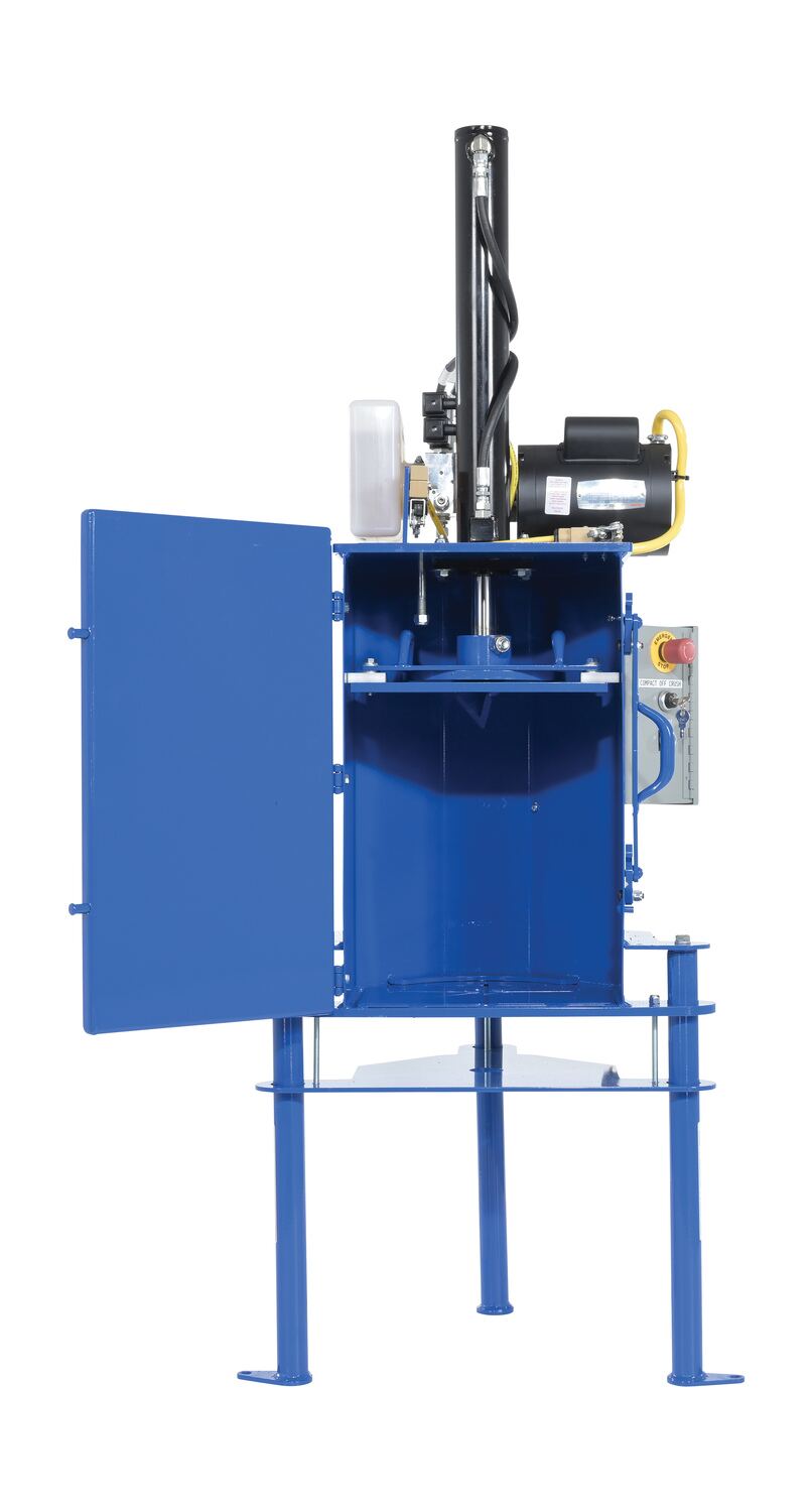 Trituradora de cubos hidráulica Vestil Manufacturing Corp– – Ahora disponible en MTN Shop US. - imagen 4