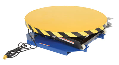 Mesa elevadora eléctrica con rotación manual de Vestil Manufacturing Corp– – Ahora disponible en MTN Shop US.