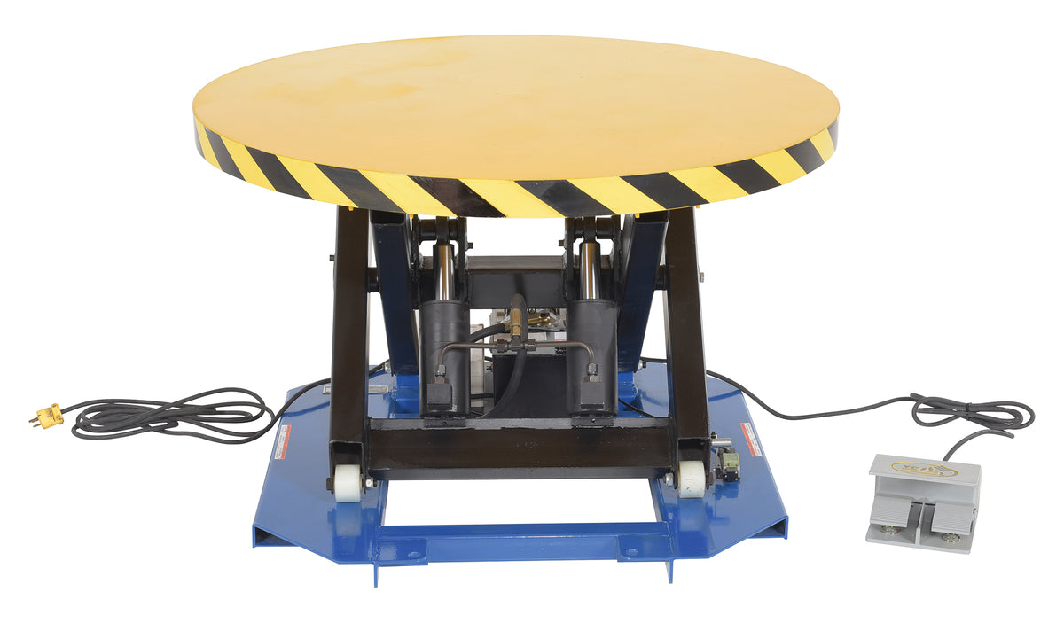 Mesa elevadora eléctrica con rotación manual de Vestil Manufacturing Corp– – Ahora disponible en MTN Shop US. - imagen 4