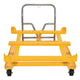 Vestil Manufacturing Corp Soportes inclinables para IBC con bolsillos para horquillas y carro inclinable para IBC
