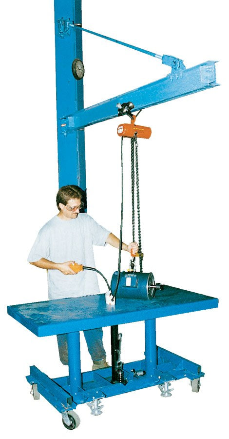 Jibs de tirantes de Vestil Manufacturing Corp– – Ahora disponibles en MTN Shop US. - imagen 2