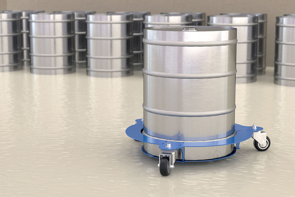 Plataforma rodante para transporte de barriles de Vestil Manufacturing Corp– – Ahora disponible en MTN Shop US. - imagen 4