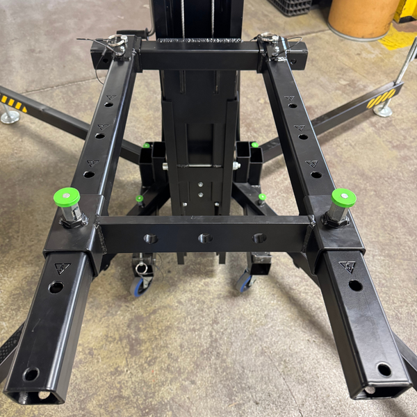 Forks with laser-cut position location - Kuzar K-60