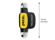 Absorbedor de energía compacto Petzl ABSORBICA: Petzl ABSORBICA es un amortiguador de energía compacto que se utiliza en combinación con una eslinga JANE para crear una eslinga de detención de caídas. Dos opciones de instalación en el arnés, según la frecuencia de manipulación. Certificaciones: CE EN 355, EAC. Compra ahora. – Ahora disponible en MTN Shop US. - imagen 3