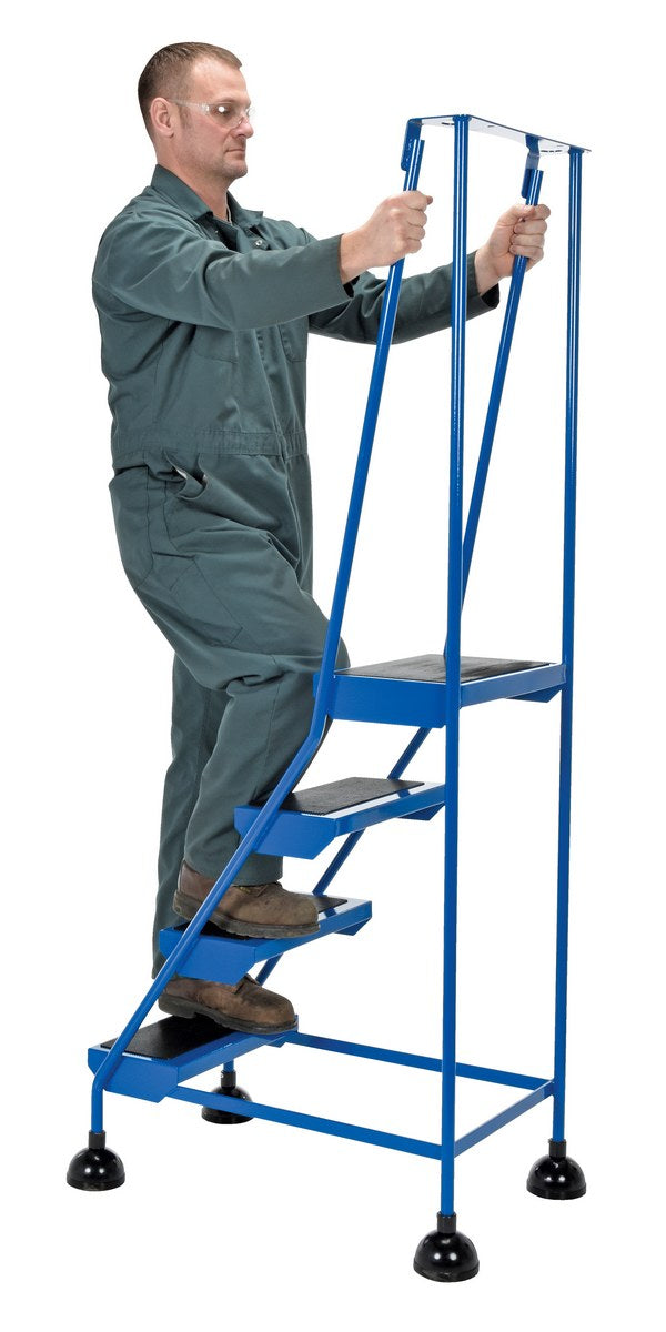 Escaleras comerciales con resorte de Vestil Manufacturing Corp– – Ahora disponibles en MTN Shop US. - imagen 4