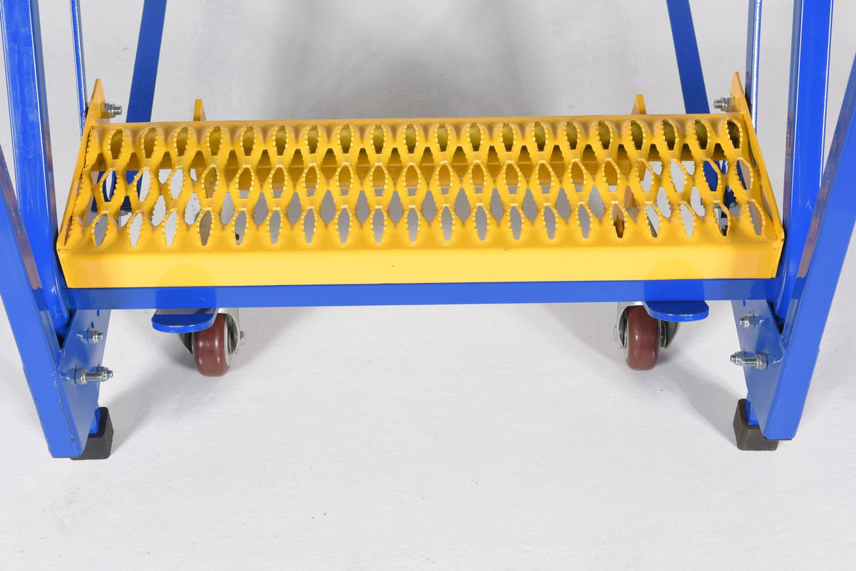 Escaleras rodantes para almacén de Vestil Manufacturing Corp (6-11 escalones)– – Ahora disponibles en MTN Shop US. - imagen 6