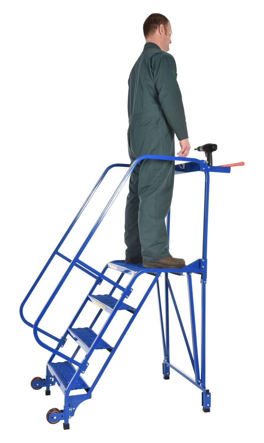 Escaleras móviles Tip-N-Roll de Vestil Manufacturing Corp– – Ahora disponibles en MTN Shop US. - imagen 7