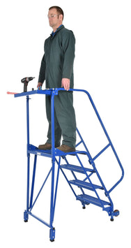 Escaleras móviles Tip-N-Roll de Vestil Manufacturing Corp– – Ahora disponibles en MTN Shop US. - imagen 8