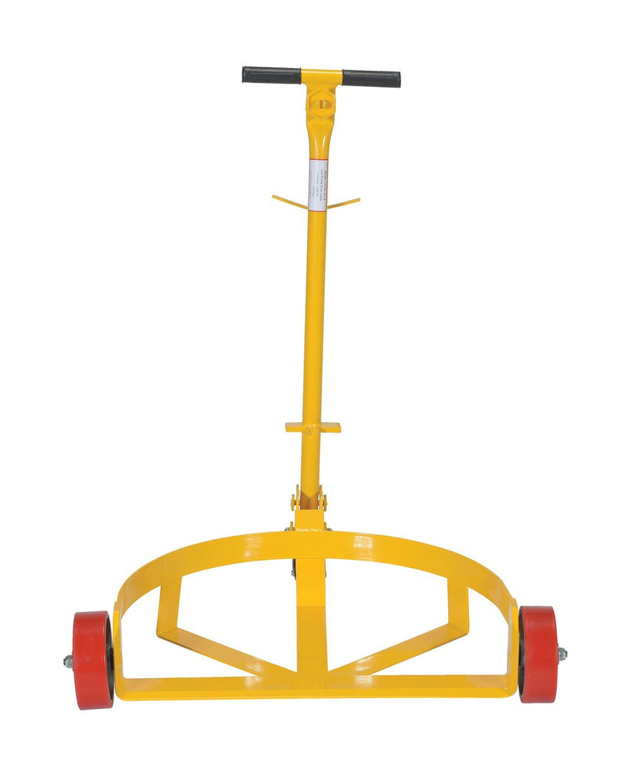 Vestil Manufacturing Corp Caddies de tambor de perfil bajo con mango de llave de tapón