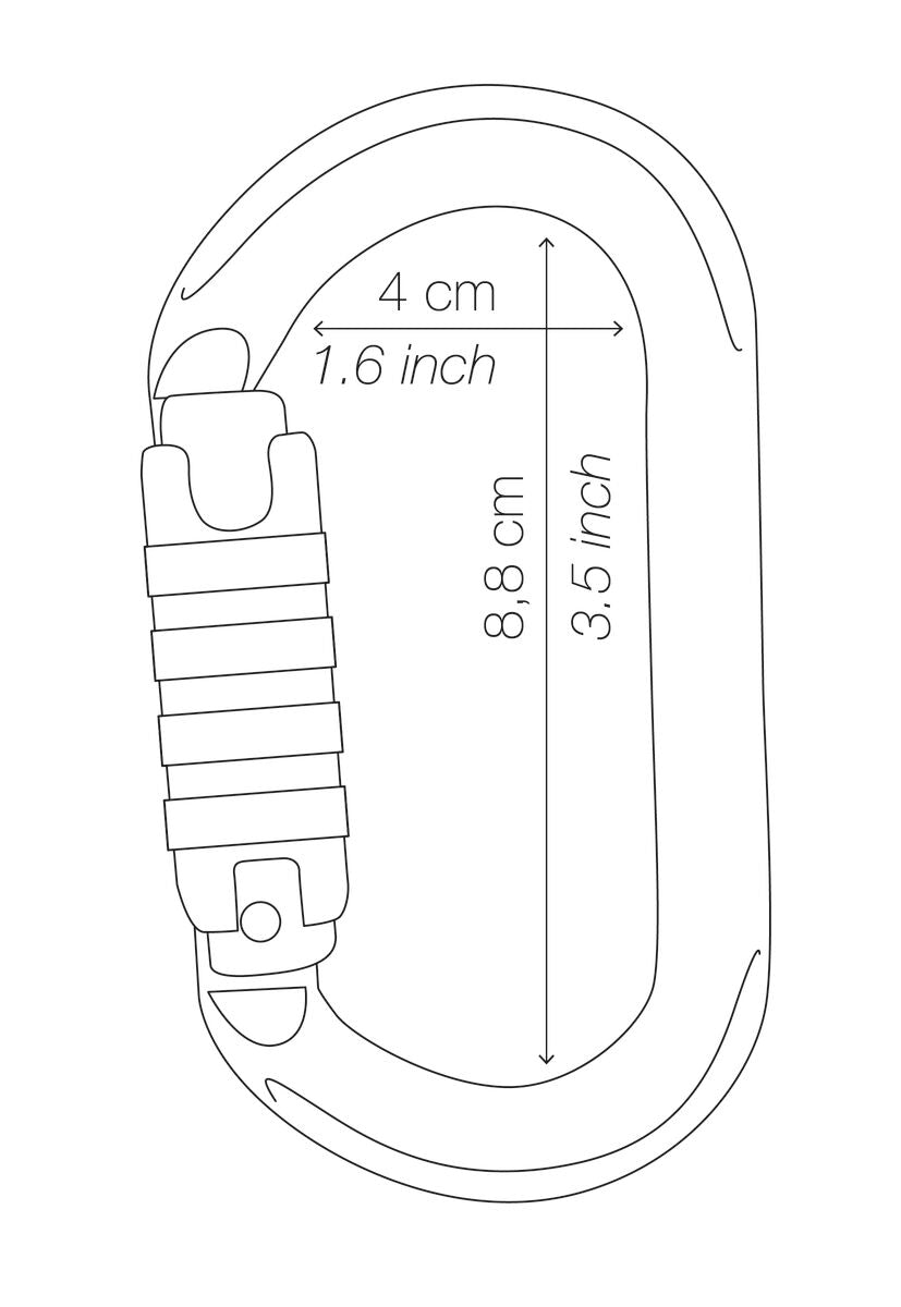 Mosquetón Petzl Ok - imagen 8