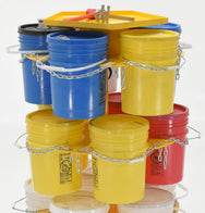 Vestil Manufacturing Corp Pail Carousel Racks– – Now available at MTN Shop US.