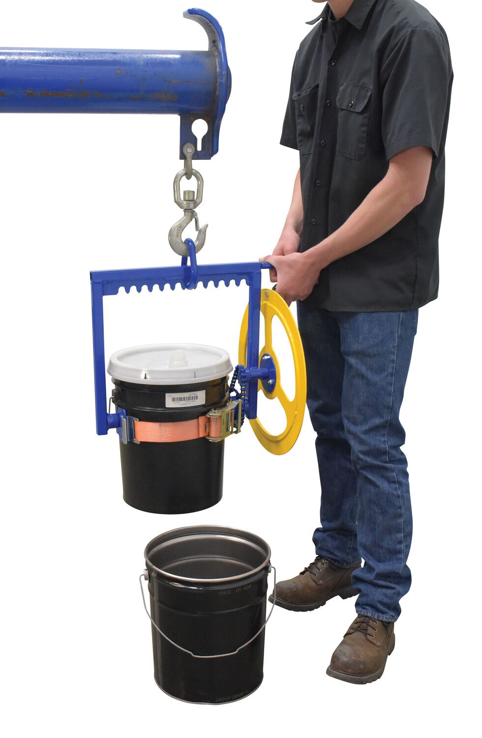 Portacubos / rotador montado en polipasto Vestil Manufacturing Corp– – Ahora disponible en MTN Shop EE. UU. - imagen 4