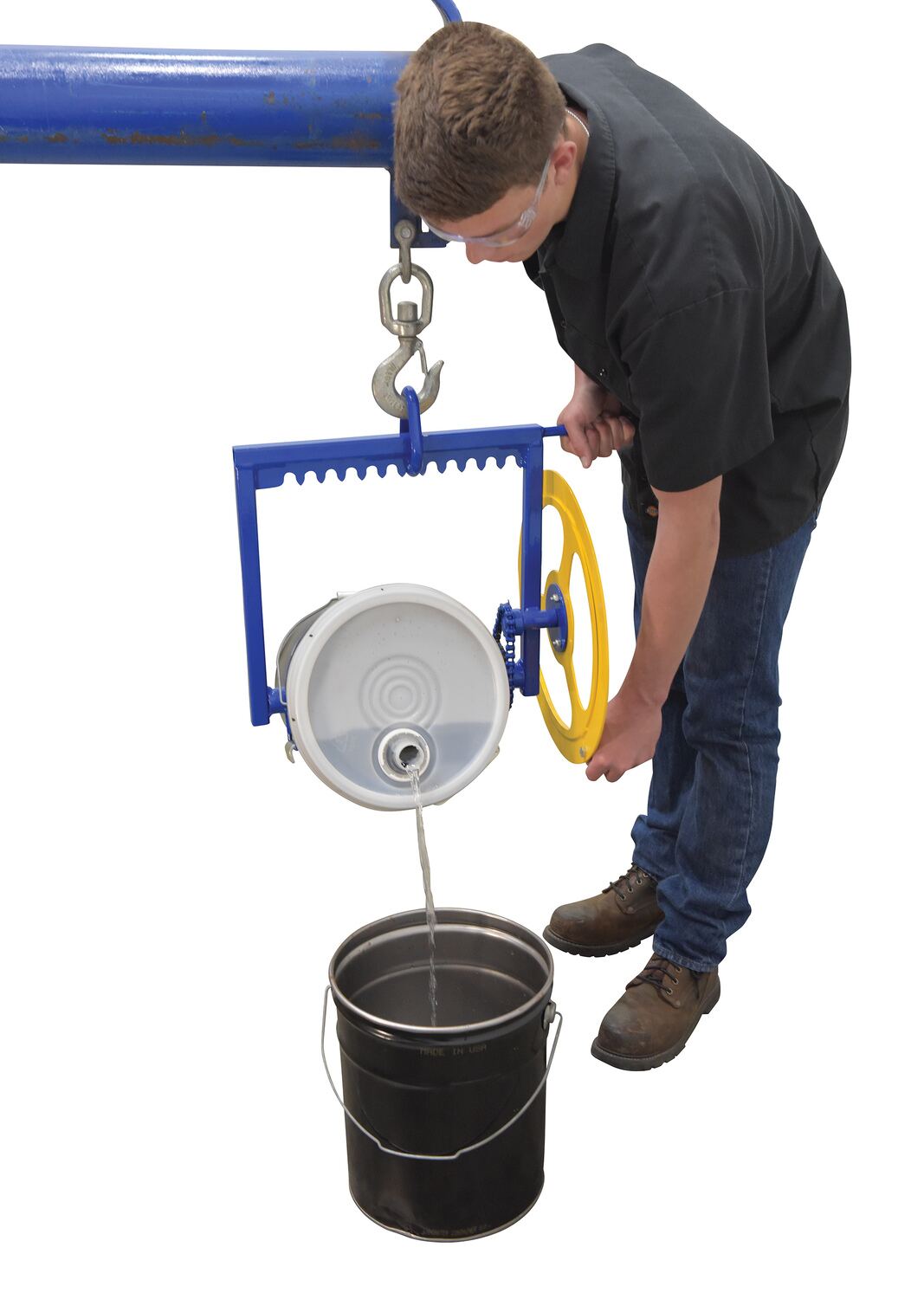 Portacubos / rotador montado en polipasto Vestil Manufacturing Corp– – Ahora disponible en MTN Shop EE. UU. - imagen 3