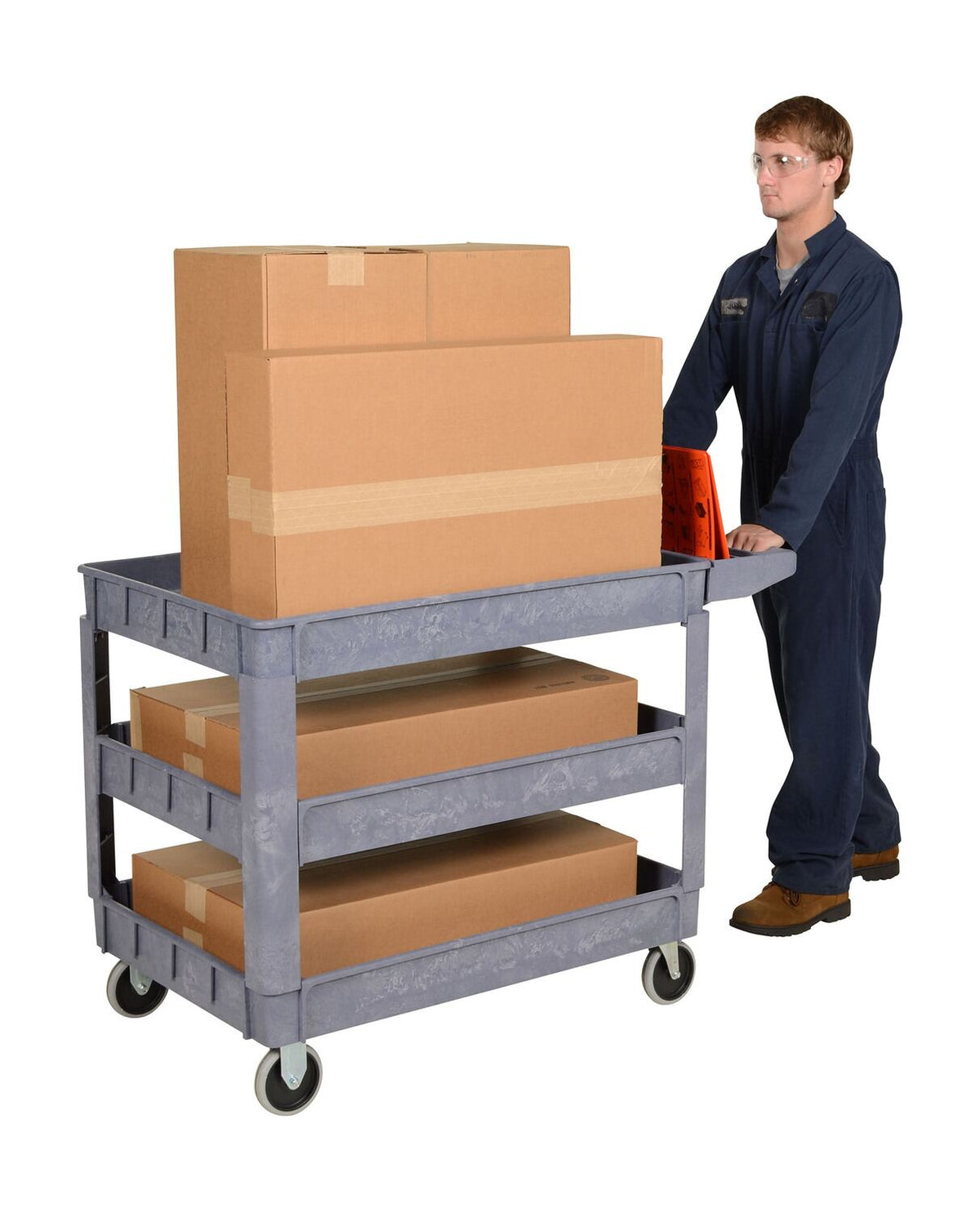 Carros de servicio utilitarios de plástico de Vestil Manufacturing Corp– – Ahora disponibles en MTN Shop US. - imagen 6