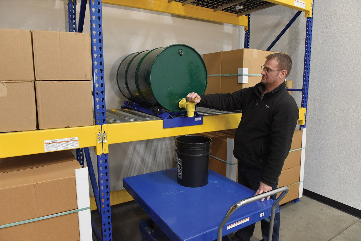 Soportes para tambores para estanterías para paletas de Vestil Manufacturing Corp– – Ahora disponibles en MTN Shop US. - imagen 4