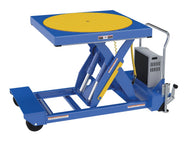 Carrusel incorporado manual de Vestil Manufacturing Corp para mesas de tijera– – Ahora disponible en MTN Shop US. - imagen 4