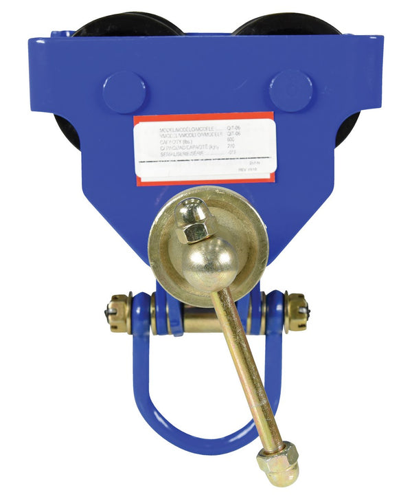 Vestil Manufacturing Corp Quick Install Manual Trollies– – Now available at MTN Shop US.