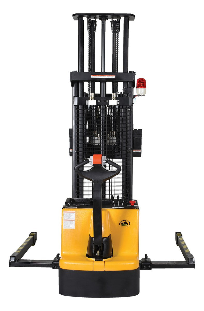 Apilador motorizado de Vestil Manufacturing Corp con accionamiento eléctrico, elevador eléctrico y potencia: ahora disponible en MTN Shop US. - imagen 3