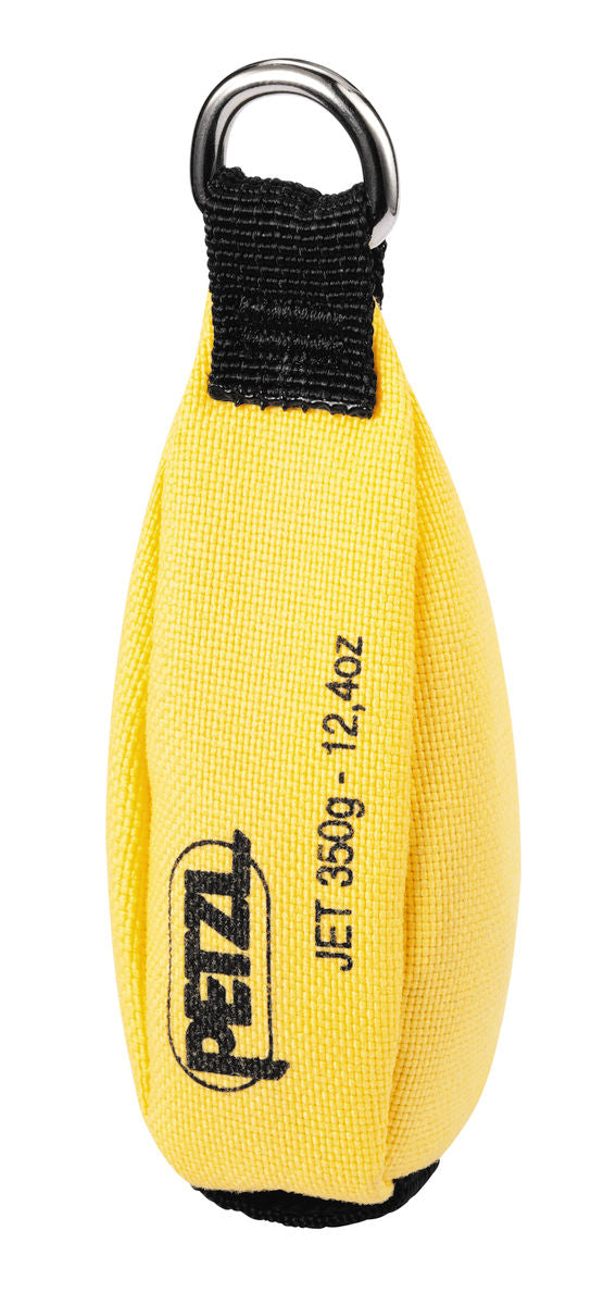 Bolsa de tiro Petzl Jet en color amarillo con una construcción duradera de doble capa. Diseño aerodinámico para facilitar el paso a través de las ramas de los árboles.  - imagen 3