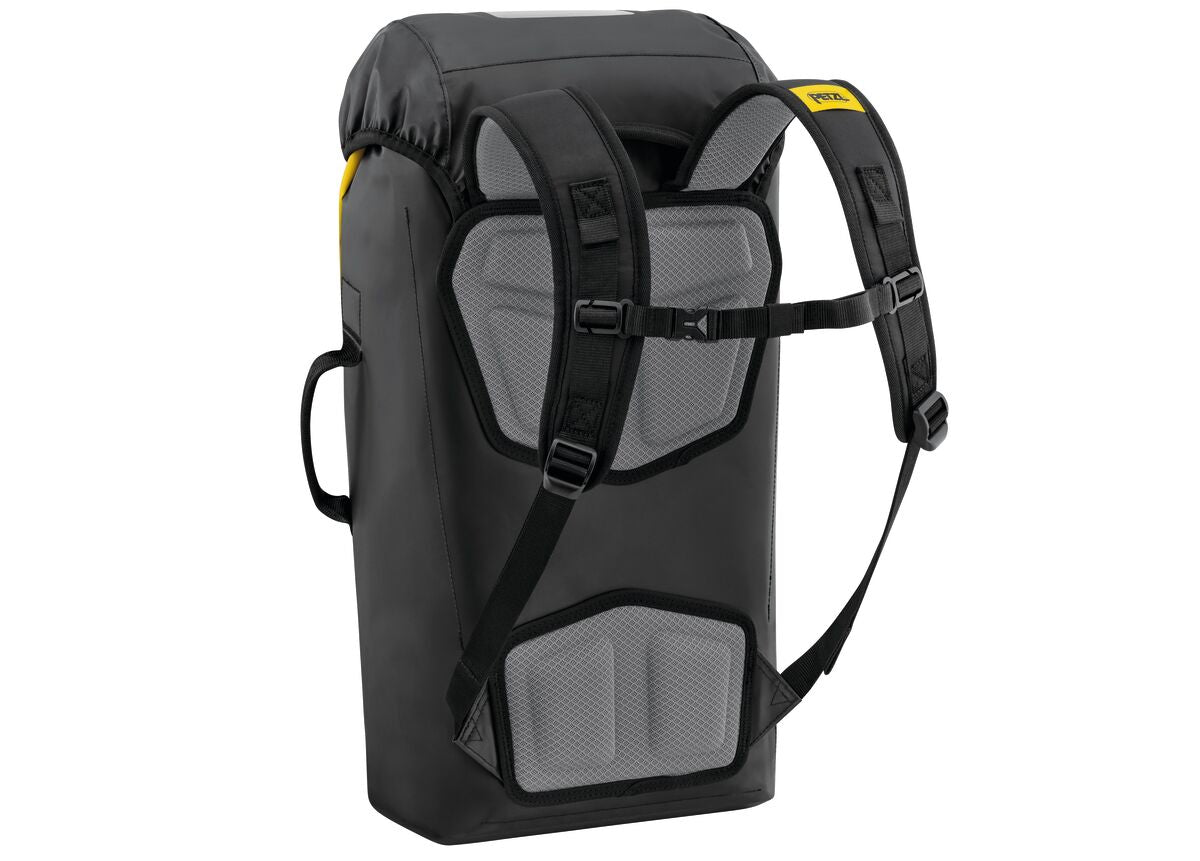 Mochila de espeleología duradera Petzl Transport 30L negra - imagen 4