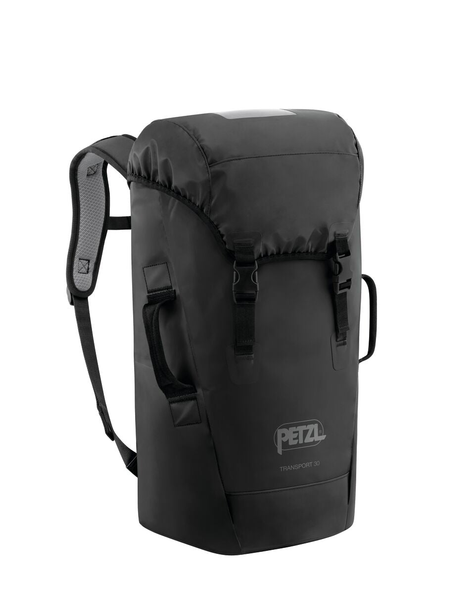 Mochila de espeleología duradera Petzl Transport 30L negra - imagen 2