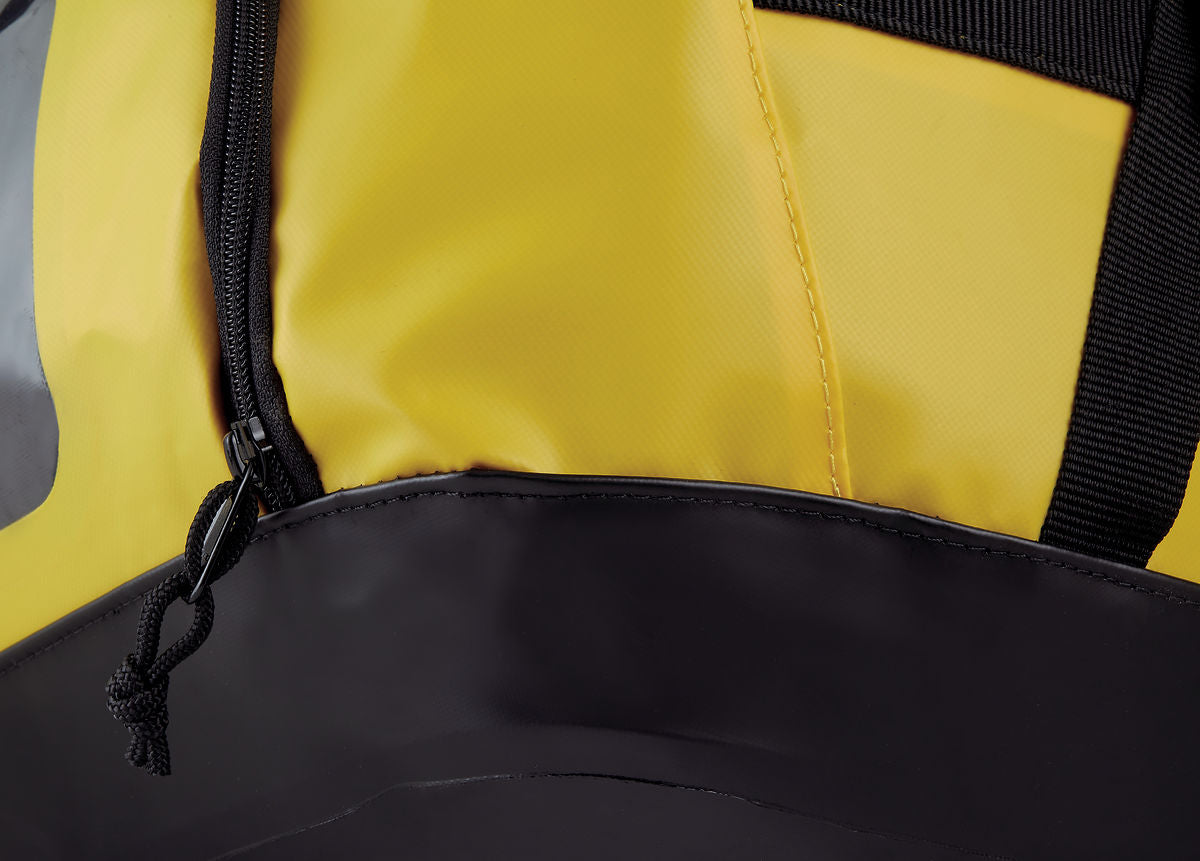 Mochila Petzl Duffel 65L negra y amarilla. - imagen 2